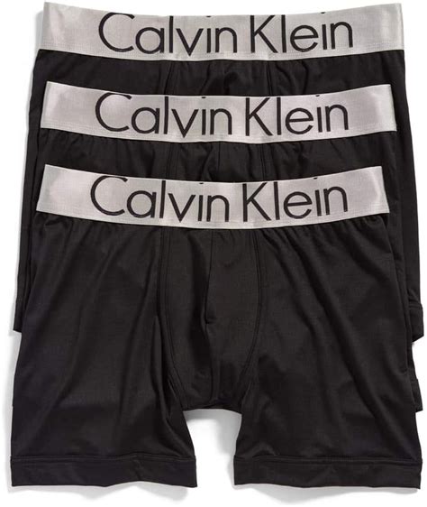 steel micro 3-pack boxer briefs|calvin klein boxer briefs pack.